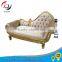 2014 newest design luxurious fabric white wedding sofa