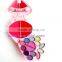 Heart Shape Multi-color Beauty Personal Care Kid Use 4 Color Eyshadow With Your Own Label