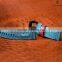 high quality brown stingray leather men watch strap with hand stitching craft products