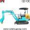 compact excavator / 2.2T mini excavator / hydraulic crawler excavator/Electrical Mini excavator/cheapest mini digging machine