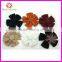 Fabric flower brooch, flower fabric brooch, fabric flower corsage