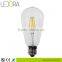 2700K 6000k E26 120V Dimmable filament edison bulb st64 ul