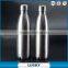Sport Glass Drinking Bottles Double Wall Vacuum Children Bottle With Lids Belt
