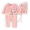High Quality 100% Cotton Soft Wear Wholesale Baby Girl Clothes