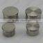 Stainless steel handrail balustrade tube end cap round