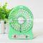 3 Speed Rechargeable Table mini standing Fan Portable and Compact Mini Personal Hand-held Fan for Home and Travel