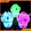 led decorative fair lights automatic color changing battery operated
