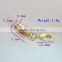 new products decorative gold color lobster clasp for sale