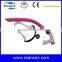 Silicone Tube And Pc Clip Snorkel Set For Adult