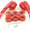 4" Car Aluminium Window Winder Crank Glass Handle With 6 Adaptors Universal 4 Colors