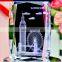 hot sale engraved colorful crystal cube