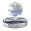 New ice orb floating rotating bluetooth speaker with LED lights