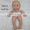 Wholesale baby reborn vinyl accessories 18 inch silicone vinyl reborn doll kit