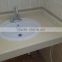 Factory wholesale promotional squared sink cut out red countertop
