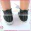 White Canvas Shoes For 18 Inch Dolls OEM Doll Shoes Wholesale