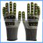 CE EN388 13g seamless HPPE knitted Anti-Vibration Mechanic Gloves for Plumbing