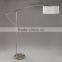 Brushed nickel big floor light/lamps for wholesale with UL