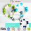 100% Food Grade Beads/Australia Standard Teething Basketball Silicone Bracelet