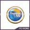 Personalized cheap price souvenir digital printing metal badge for gift