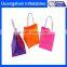 colorful PVC lady shopping handbag