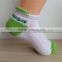 Half Terry Cotton Women Ankle Socks Custom Logo Grip Barre Socks Grip Trampoline Socks