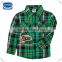 (A3923) 2-6Y nova kids wear polo cotton shirts wholesale baby clothing winter kids polo long sleeve checker shirts