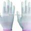 Selling Low price PU coated industrial working protective gloves with Nylon cotton gloves