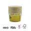 Biodegradable disposable paper cup for ice cream/ Cutom printed ice cream paper container/ Cheap soup bowl with lid