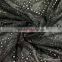 Sexy Blackout Design Pattern Embroidery Fabric for lady Autumn Garment Diamond Gemetric Flower Pattern Chemicla Embroidery Black