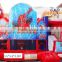 Mickey mouse inflatable castle kids inflatable bounce house for logohero cartoon superman