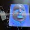 Huafu 2016! newest 7 colors photondynamic hot sale led light therapy mask