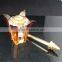 Beautiful color lily flower shape Crystal Bottle for Perfume