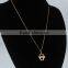 Wholesale stainless steel charm gold chain necklaces/angel pendant