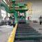 h-beam roller conveyor derust shot blasting equipment