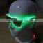 Specialize in High luminance Lime EL wire sunglasses / Lime EL sunglasses / Lime EL glasses