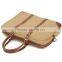 High quality laptop style briefcase for business leather briefcase shoulder bag backpack