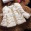 Ladies rabbit fur jackets wave stripes fur jackets decoration fur jacket KZ160056