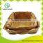 Modern wood small candy basket
