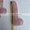 Natural Rose Quartz Crystal Dildo Mushroom Head Dildo For Sale