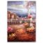 ROYIART landscape Mediterranean oil painting on canvas #0076