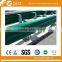 High pressure plastic spraying highway guardrail