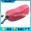 red pu cover eva eyeglass folding box case bag