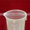 100ml High Transparency Plastic Beaker; disposable plastic measuring cup; pp beaker