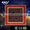 factory price wall mounted electric light multi function gang switch socket for hotel