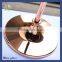 Glassware Manufacturer Handmade cheap wine glass goblet with multi-turn drill wendding shopping