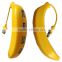 Fashion Banana Model Hi-speed USB 2.0 HUB With 4 Ports For Smartphones/MP3 Notebook/Tablet Computer PC Peripherals Accessories
