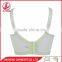 Fancy lady lingerie plus size underwired bra laci green bra