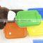 colour plastic lunch boxes