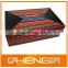 High quality factory customized made wooden box covered with leather for jewelry (ZDS-JS1430)