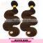 8A top grade hair weave no minimum quantity, top brown body wave no tangle no shed hair weave, european virgin hair